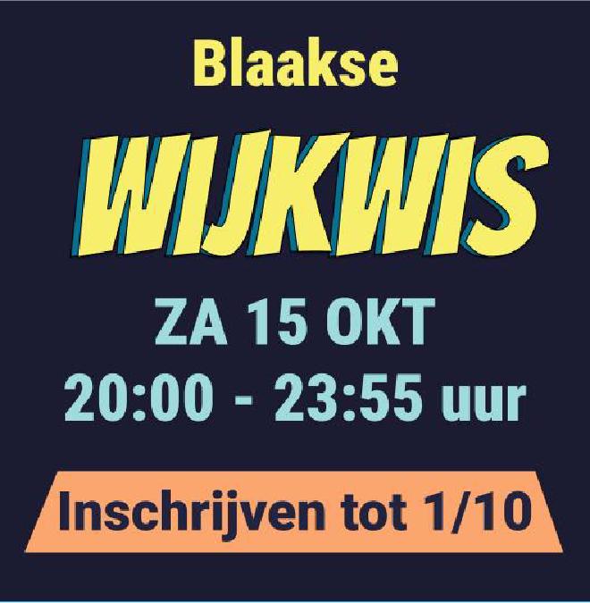 Inschrijven kan nog!